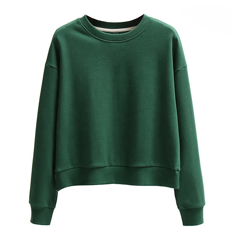 Heavyweight  Sweatshirt Pullover Crewneck Sweatshirt Unisex 350G many colors Hoodies Sweatshirt For Men And Women