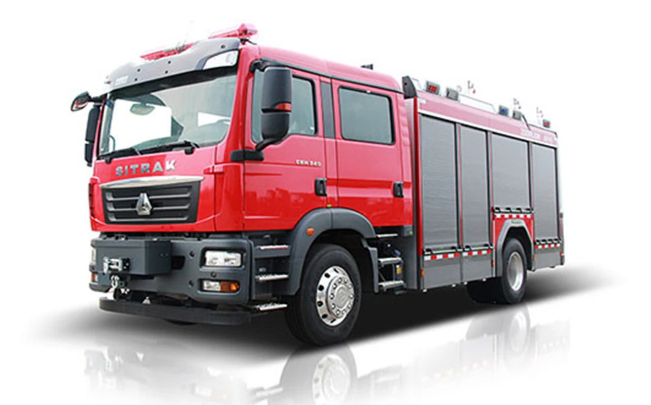 DG54 tank fire truck Platform Fire Fighting Vehicle