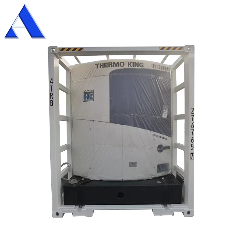 2 Room Dual Temperature 40ft Land Transportation Reefer Container