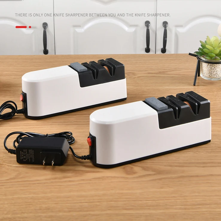 DD2426  Kitchen Knife Shears Quickly Sharpening Tool Handheld Sharping Scissors Stone Sharpener Electric Knife Grinder