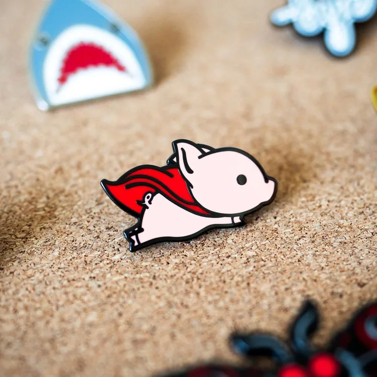 custom Christmas gifts soft enamel cheap metal lapel pin for children