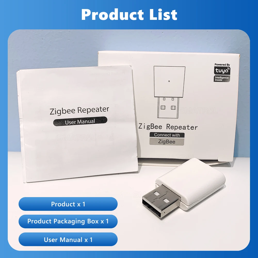 SMATRUL Tuya Zigbee 3 0 усилитель сигнала USB-удлинитель для умной жизни умного дома устройство