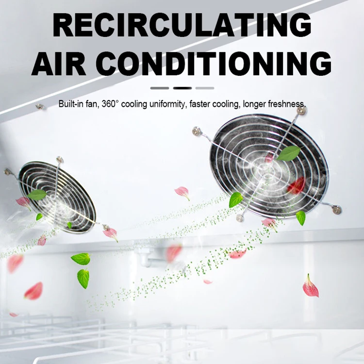 standing display freezer display freezer refrigerator freezer refrigerator for supermarket