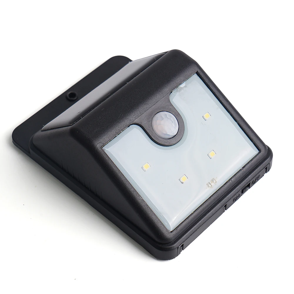 
4pcs SMD LED solar sensor light wireless waterproof IPX4 for outdoor solar wall lamp solar garden light led outdoor light 