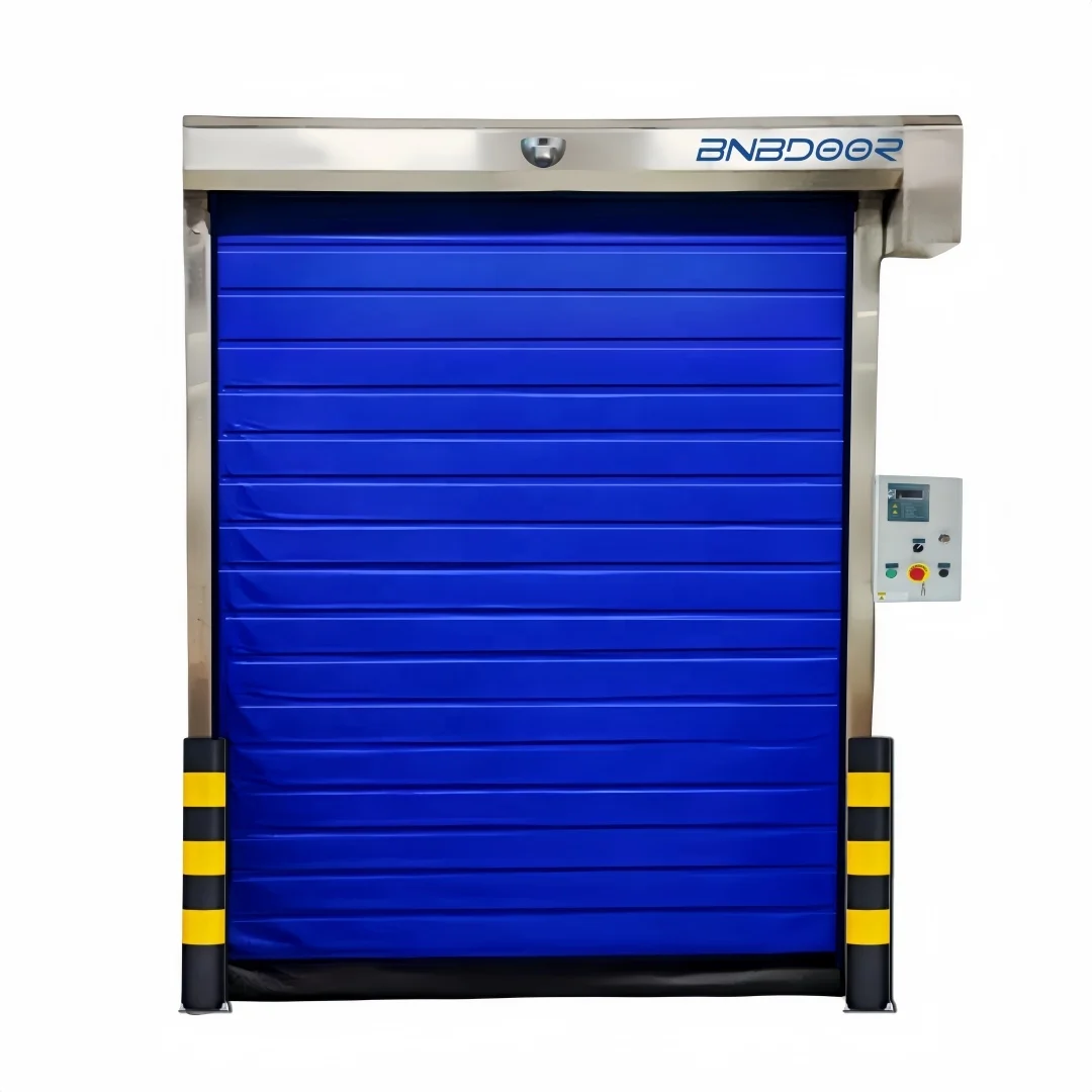 HOT automatic industrial fast door workshop thermal foam roller shutter PVC cold storage freezer high speed rolling quick door