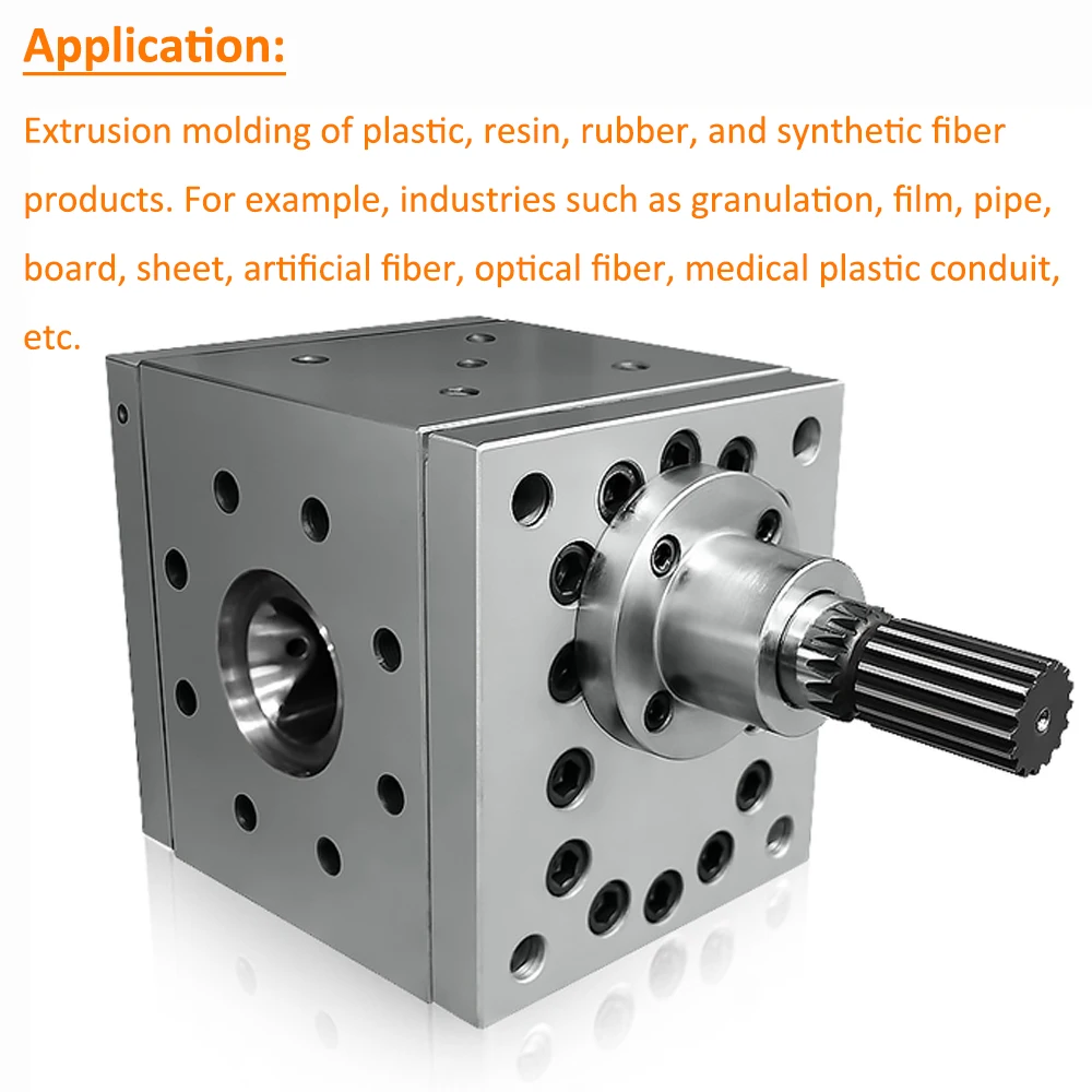 Shanghai Jishen Boosting Pressure Extrusion Melt Pump Chemical Dosing Melt Gear Pump