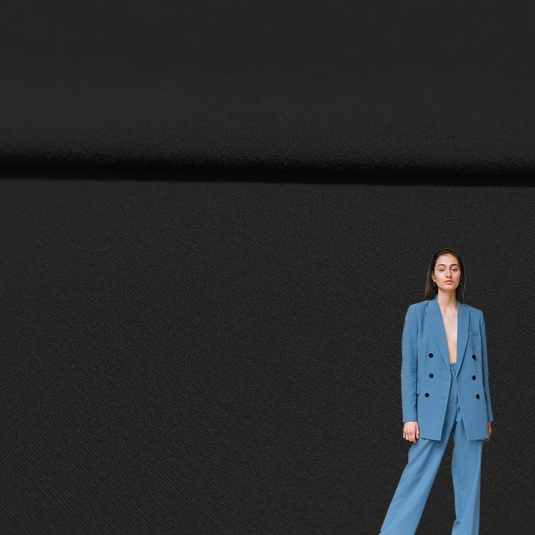 New Style Nylon Spandex Roma Fabric 370GSM, Solid Knitted Rayon Material Siro Roma Fabric/