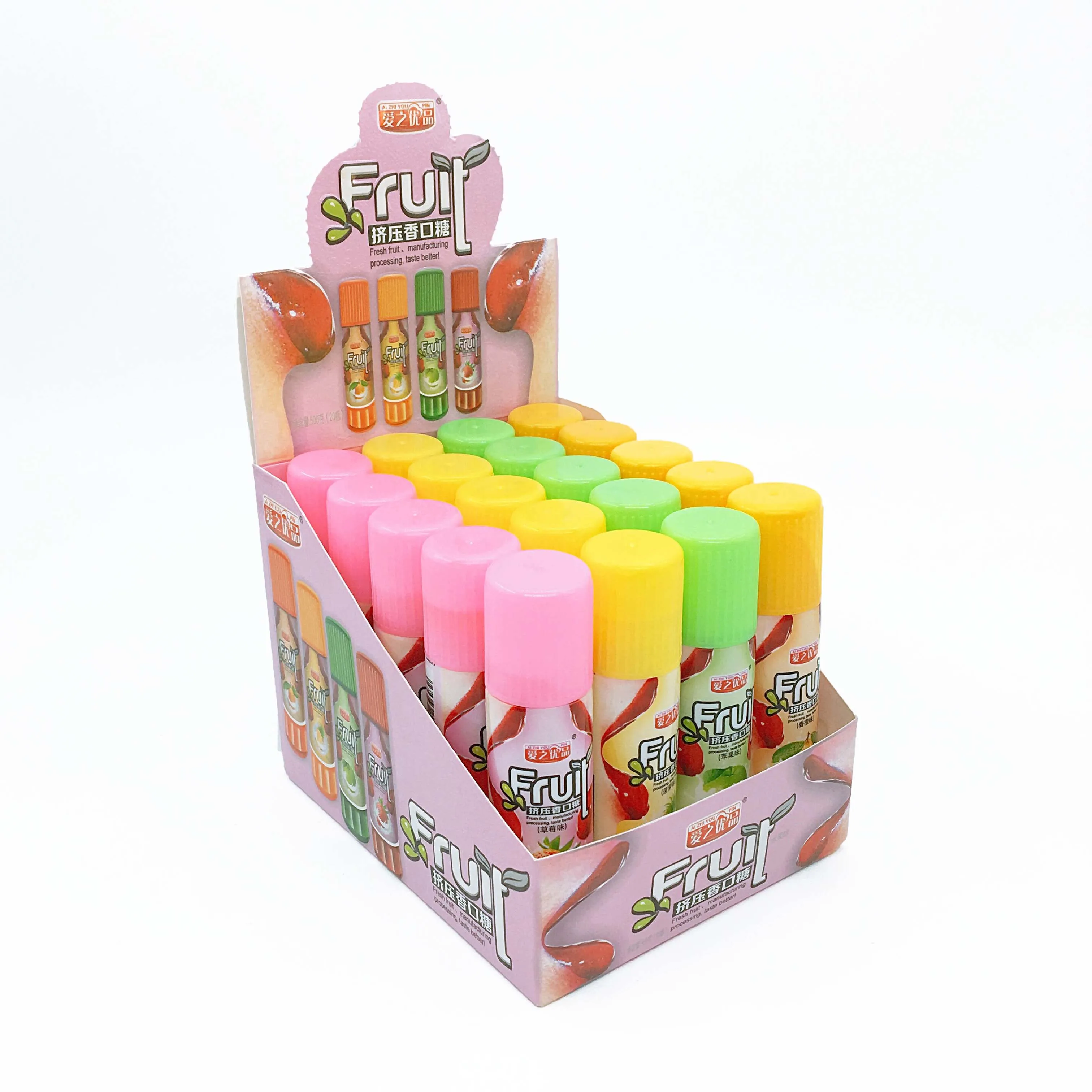 Фруктовый Сумасшедший серия жидкое желе Джем сладкий Сжимаемый гель желе конфеты