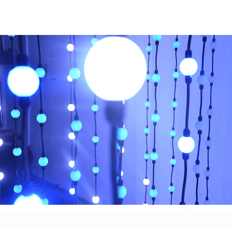 Decorative Disco Light DMX RGB LED 3D Ball Curtain Light