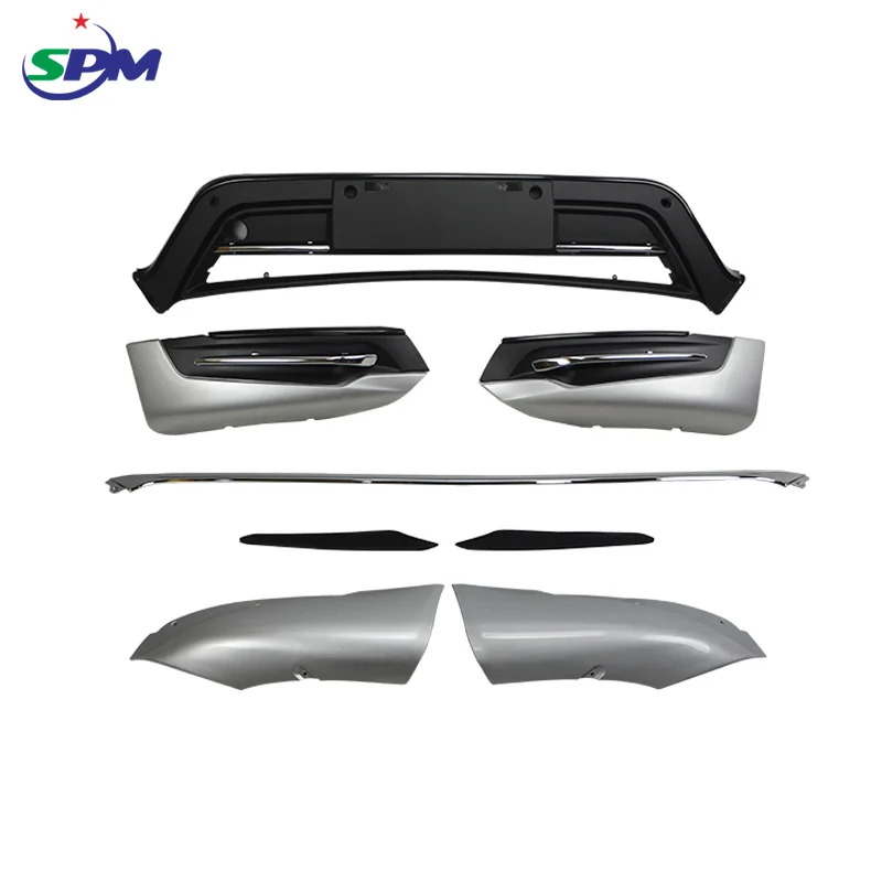 SPM  ABS front and rear bumper guard protector for kia Sportage 2015+