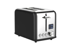 Hot Selling Electric 2 Slice Toaster Stainless Steel Bread Toaster LED Timer Display Digital Toaster