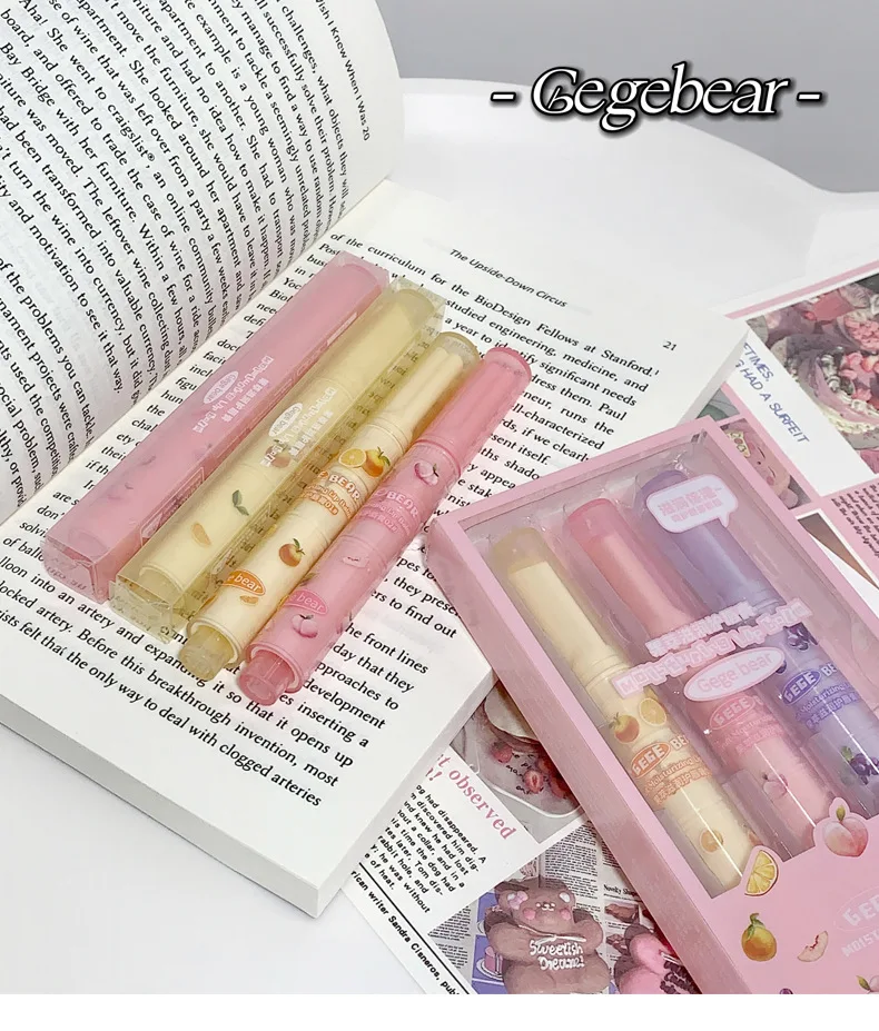 Lip Balm empty bottle tube 5 ml of lipbalm plastic pipes tubes Colourful Lipstick Cosmetic Containers manufacturer/wholesale