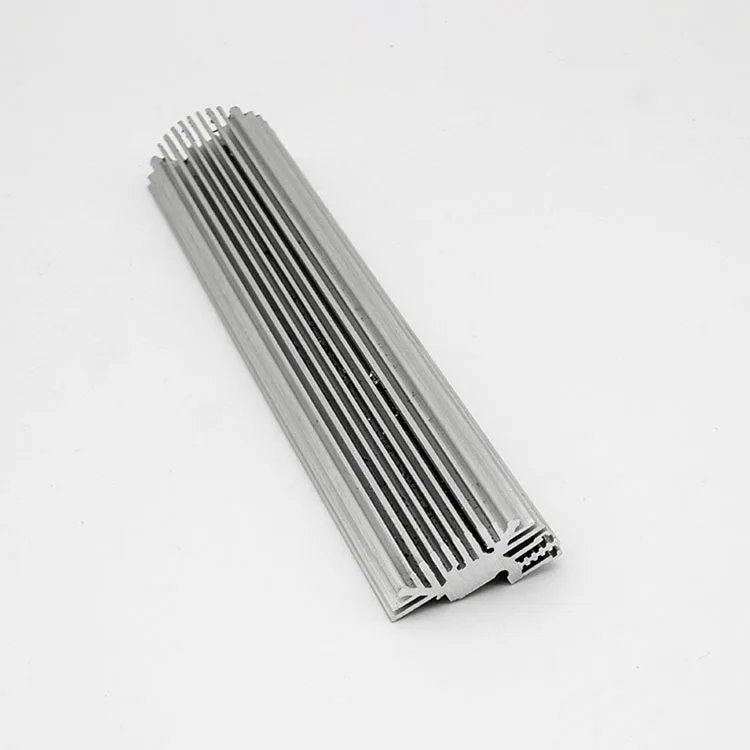 Custom 6063 t5 Aluminum Bar Extrusion Skiving Heatsink For LED Grow Light Street Lamp