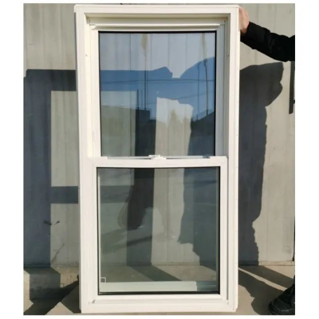 Vinyl UPVC conch plastic steel soundproof windows