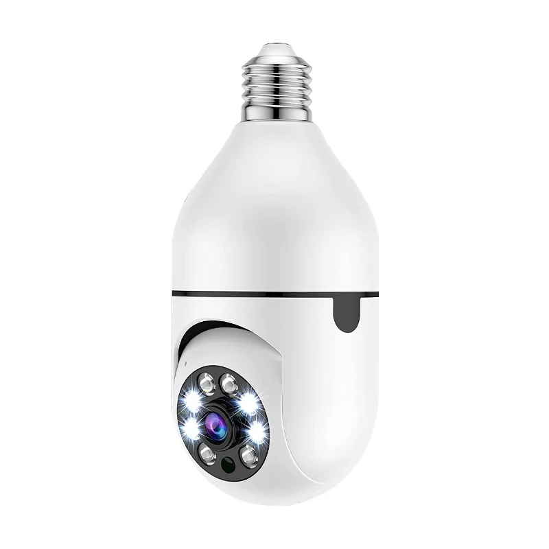 Remote Operation Full Color Night Vision Wireless Wifi PTZ Bulb Camera Professionnel Home Security Cameras Professionnel