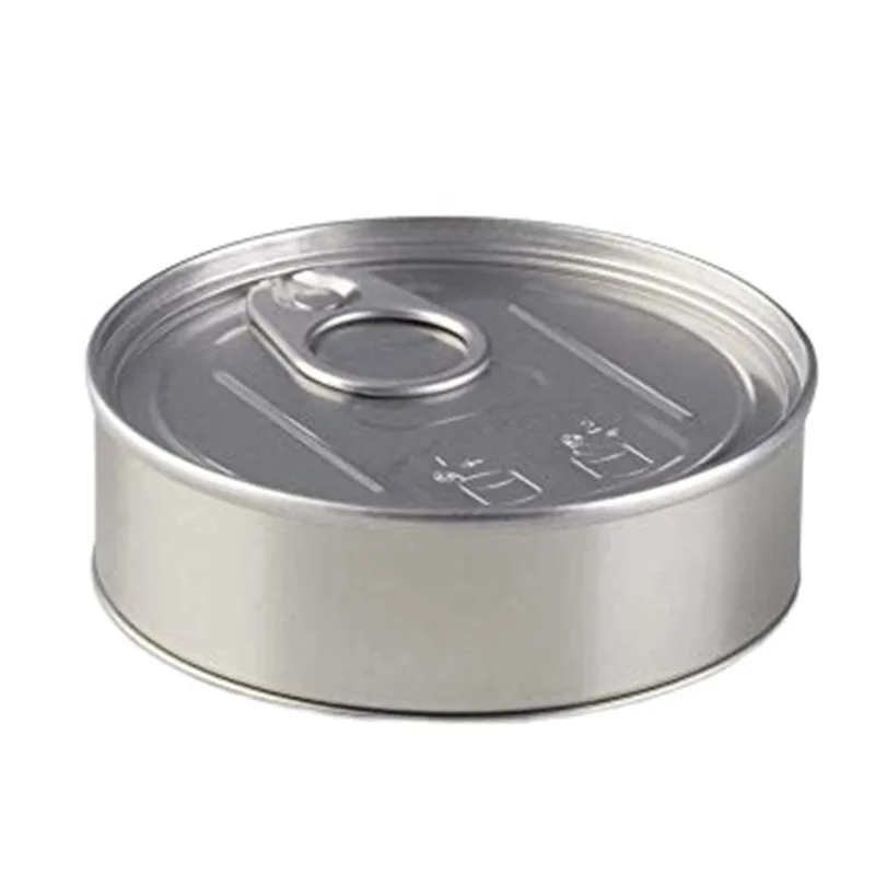 Hand Seal Tin Box Machine Seal Small Round Metal Tin Cans for Food