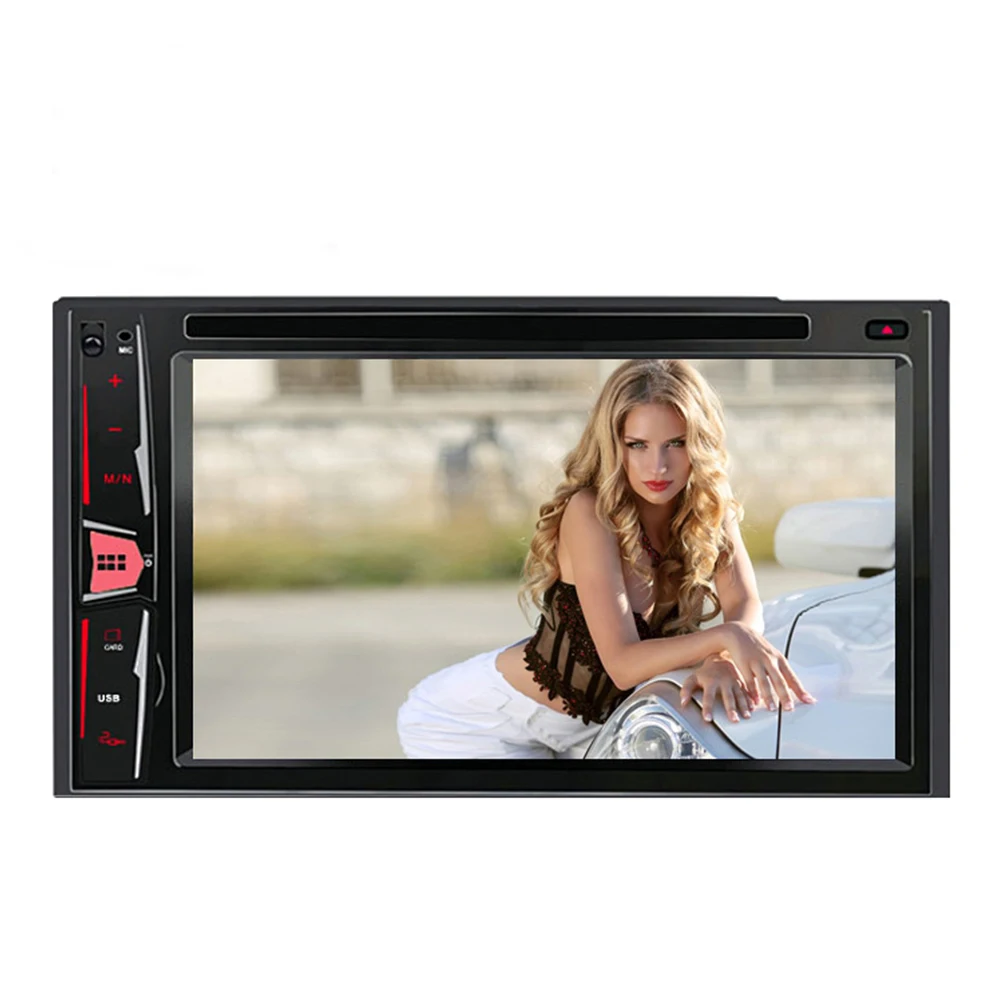 6.2inch car multimedia player touch screen full HD car MP5 car dvd player