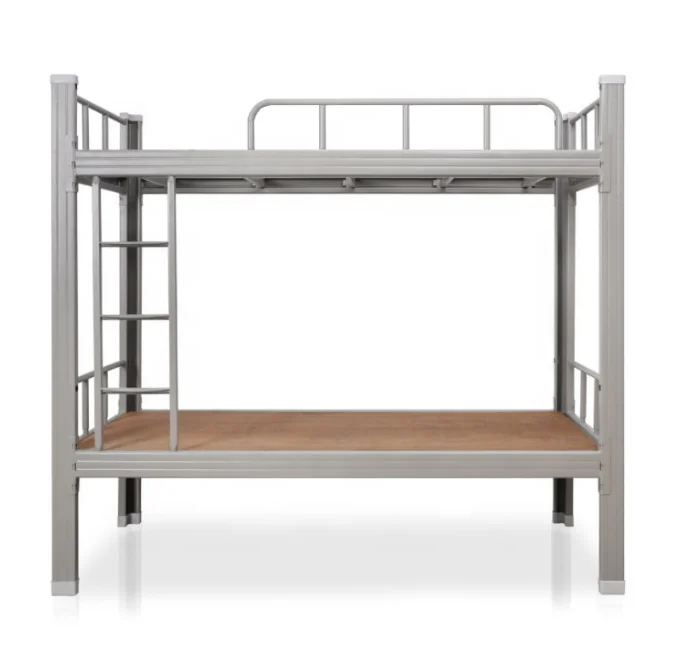 Adult Capsule Bunk Bed for Hostels Steel Metal School Student Dorm Bunk Bed Cheap Strong Army Military Dormitory Loft Bed Frame