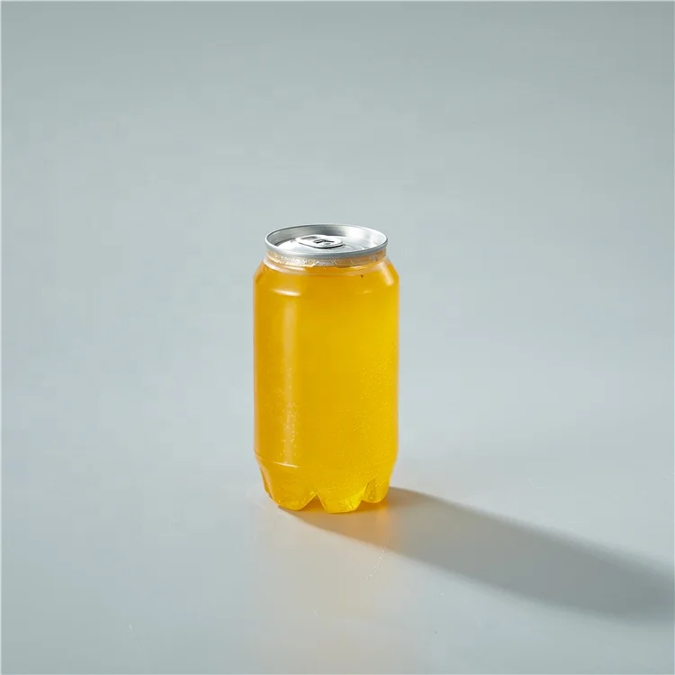 Packing Bottle Can Coffee Beverage, 330ml 350ml 500ml PET Cans For Beverage