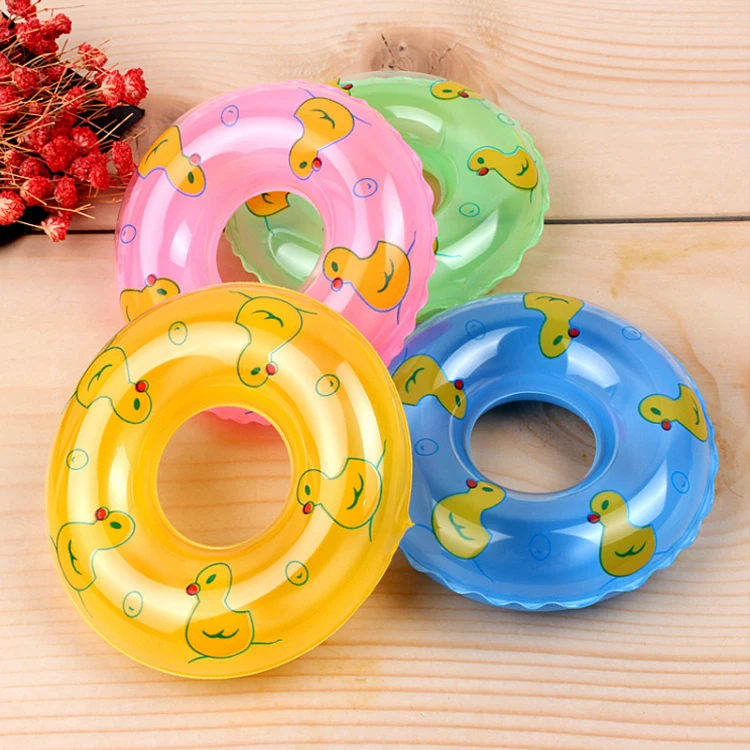 
LZY770 Swimming Ring Summer Fun Swimming Pool Float Raft Lifebuoy Bath Toy For Rubber Ducks 