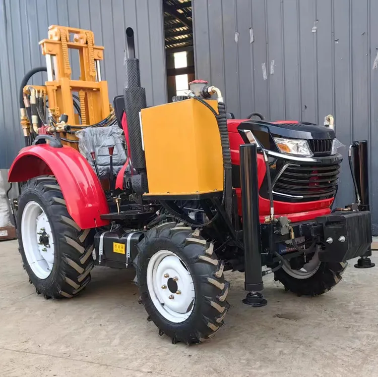 Tractor mounted water well drilling machine 220M diesel water well drilling rig