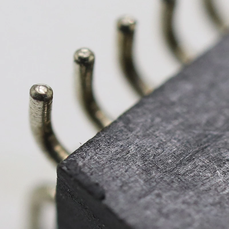 Dnenlink 1.27mm spacing positions 2-50pin Machined Round hole row mother Header Single duale Row Height 3.8 4.1mm smt connector