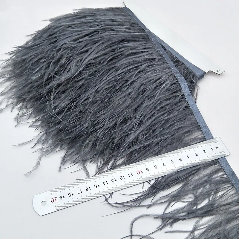 High Quality Feathers Trims Ostrich Ostrich Trim Real Feather Soft And Fluffy Costumes Decoration