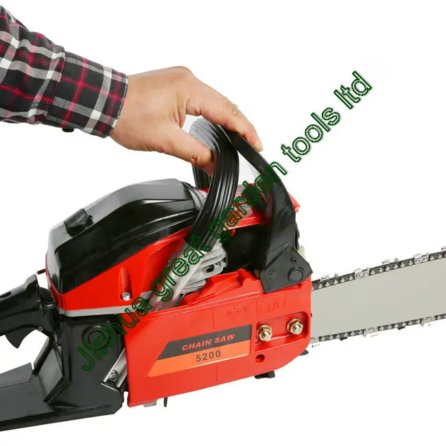 China Manufacture Professional 5200 Gasoline chain saw CE/GS/TUV 52CC oleomac