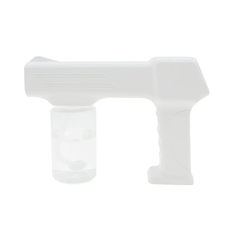 Portable Atomizer Spray Gun T05 Mist Spray Bottle 300Ml Nano Blue Light Sprayer Gun Nebulizer Use Nano Fogger For Home Office