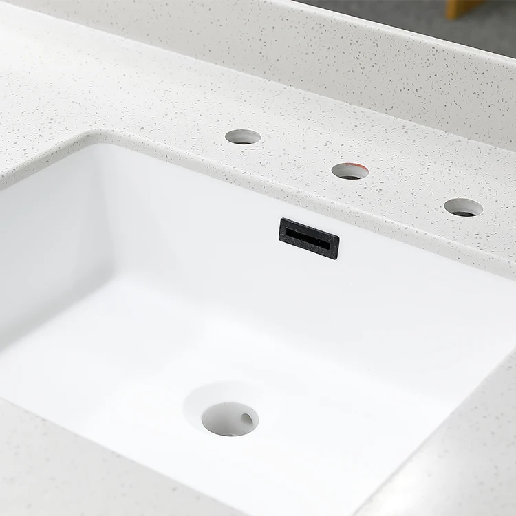 Custom Style Hotel Bathroom Vanity with Sink Set