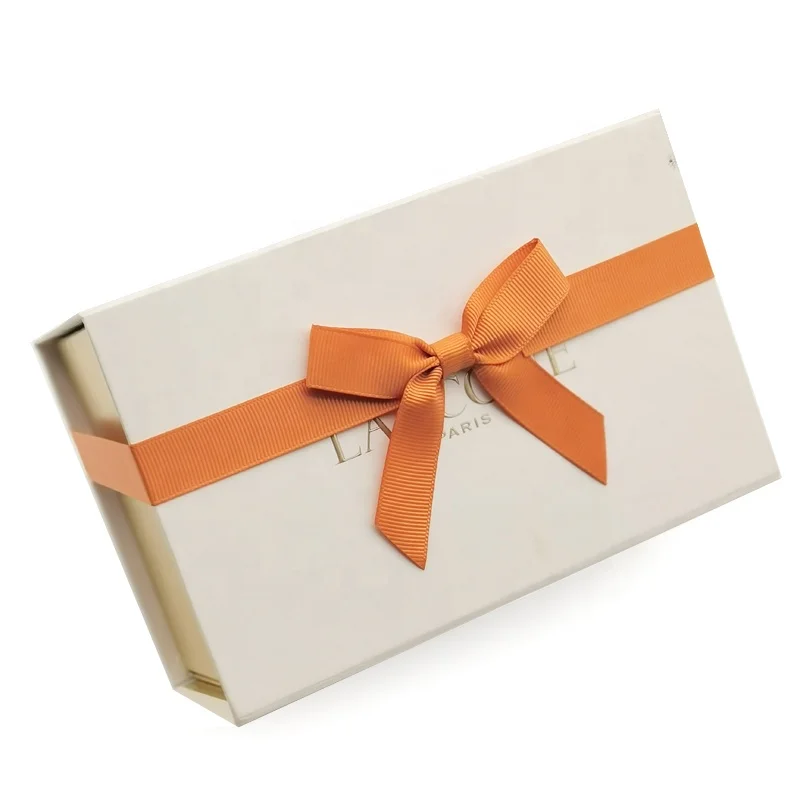 E-Magic Low MOQ grosgrain packing ribbon 196 Solid Colors Polyester gift bows ribbon bows with elastic loop