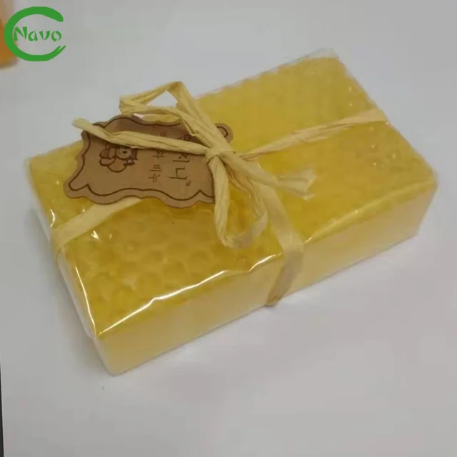 oem private label box beauty face handmade whitening milk and turmeric honey soap