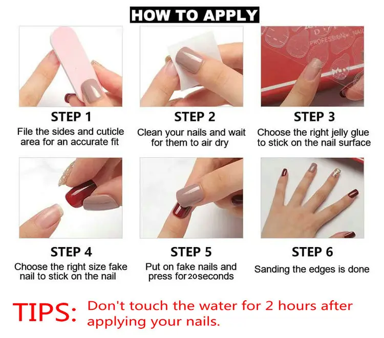 Ballerina Medium Coffin Heart Pearl French Embossed Cross Manicure Wear Armor Reusable Printed False ABS Nails Press On Nails