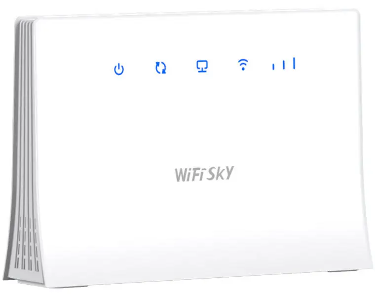 Беспроводной маршрутизатор wifisky стандарт RJ11 Volte VPN 300 Мбит/с 3G 4G LTE CPE Wi-Fi со слотом
