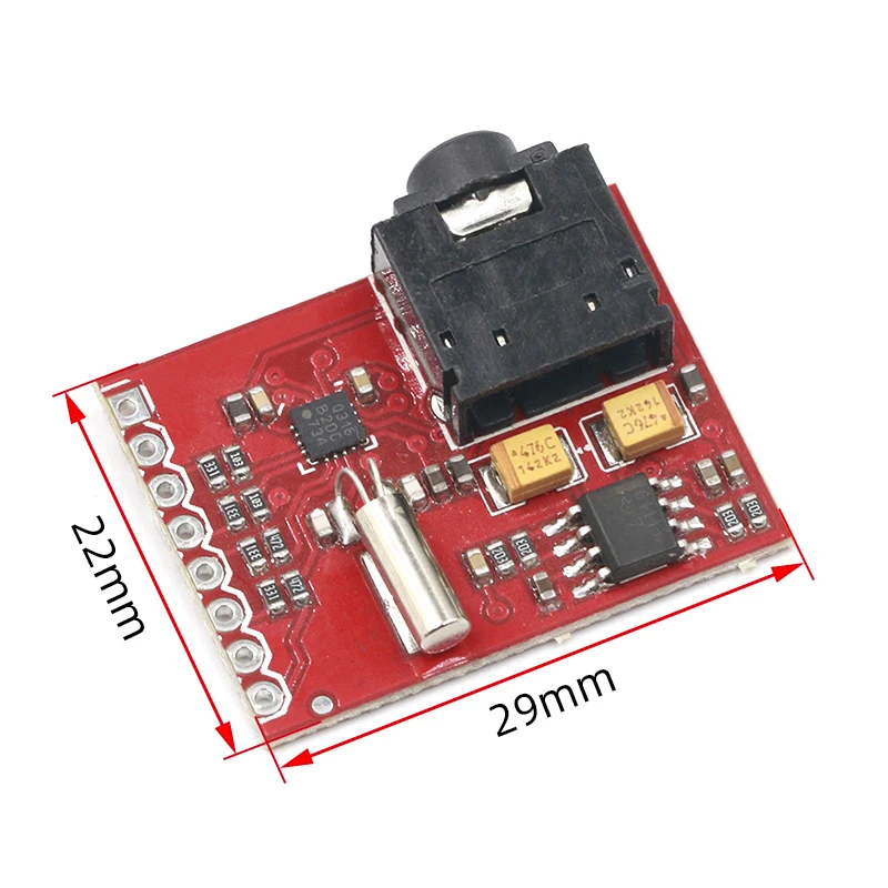 Si4703 RDS FM Radio Tuner Evaluation Breakout Module AVR PIC ARM Radio Data Service Filtering Carrier Module