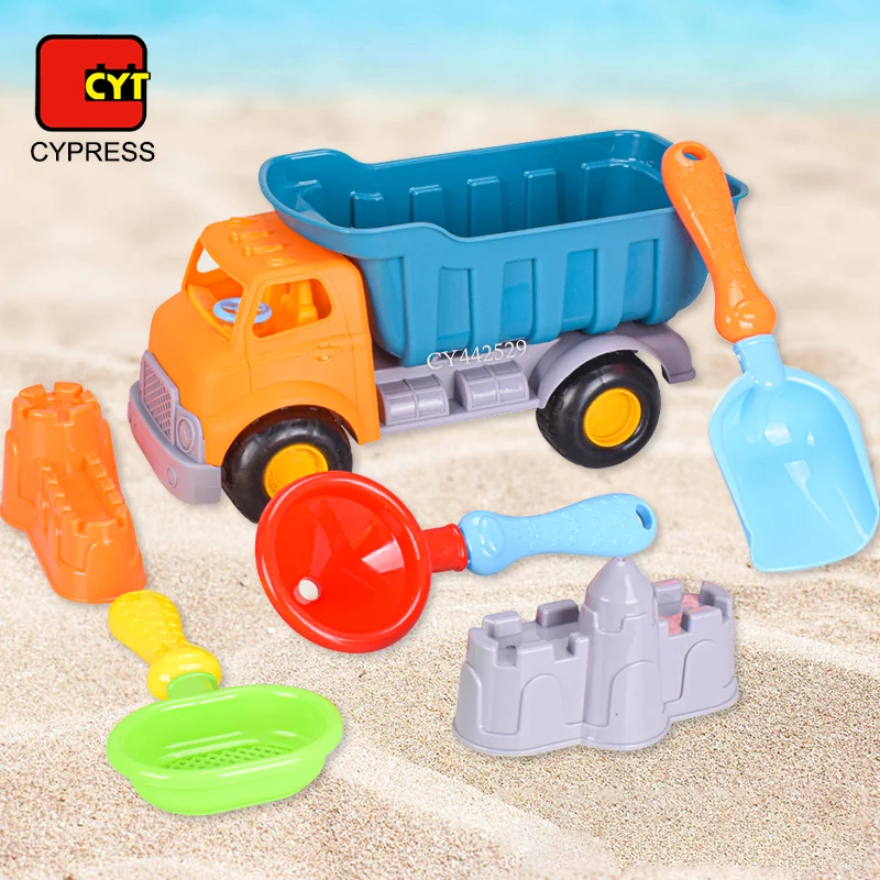 Лидер продаж 2022 уличные игрушки 6 шт. пляжные из песка Летний набор для детей