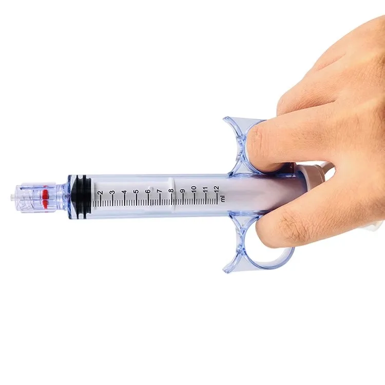 Disposable contrast agent pusher operating room high-pressure contrast injector
