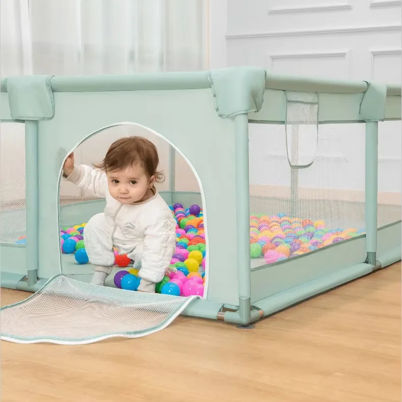 New design Baby Panel Plastic Kids Foldable Indoor Playground Trend Fence