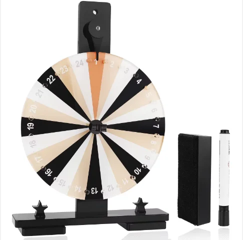 Tabletop Prize Lucky Draw Wheel /Spin Game of Fortune Game for sale