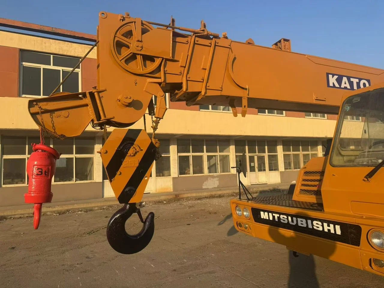 Подержанный автокран kato 25 тонн NK250E японский оригинальный кран
