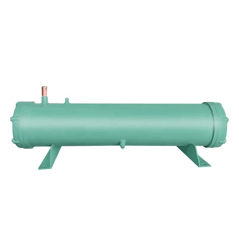 Customization High-efficient Shell and Tube Water Cooled Condenser Horizontal Type Refrigeration Equipment