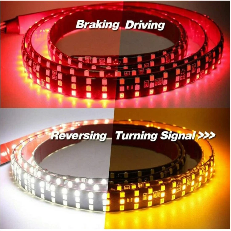  Водонепроницаемый 60 дюймов plug and play 504 LED тройным ford Пикап задние