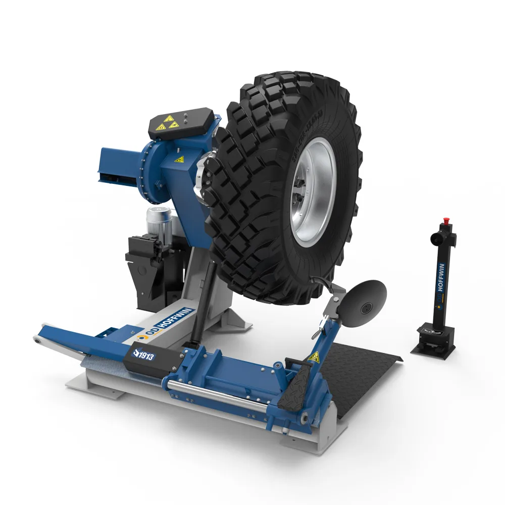 Od-Hoffwin Automatic  Electro-Hydraulic Truck Tire Changer S1913 extendable to 56'  with extension adaptor