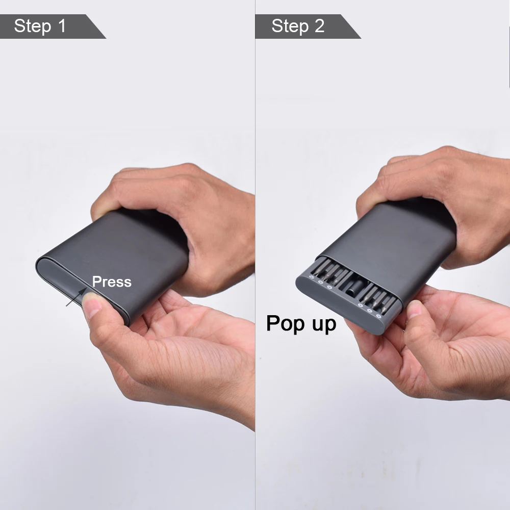 Portable DIY Aluminum Case 48 Bits Cellphone Camera Laptop Multi Magnetic Precision Screwdriver Set
