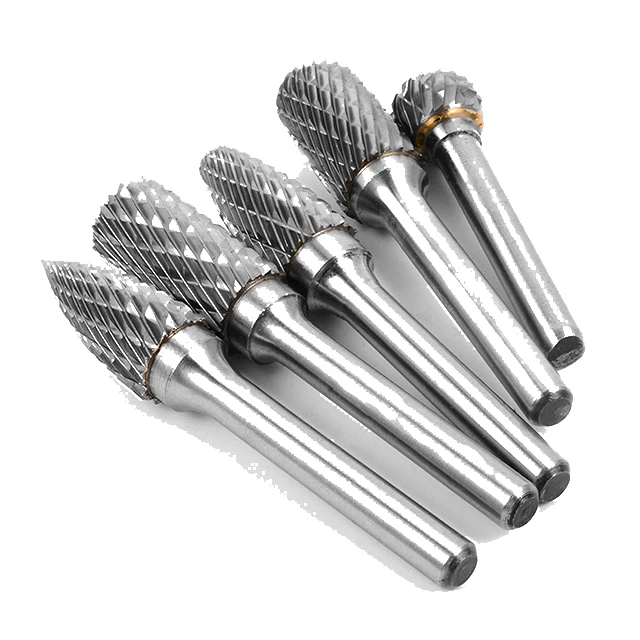 Factory supply grinding carbide cutter round burr/carbide cutter blade burrs/polishing carbide burr