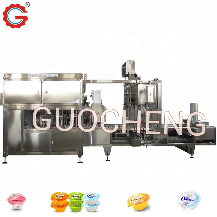 Automatic Cup Package Fruit Jam Filling Machines