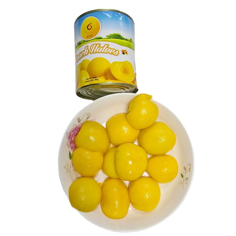 Buy Good Quality Customize Private Label Canned Yellow Peach