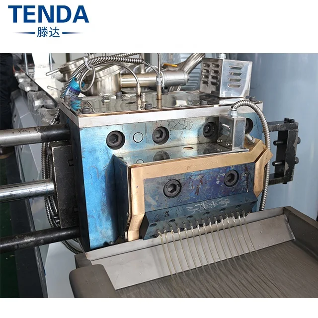 PP PA ABS  Plastic Pelletizing Extrusion Machine Production Line for Sale