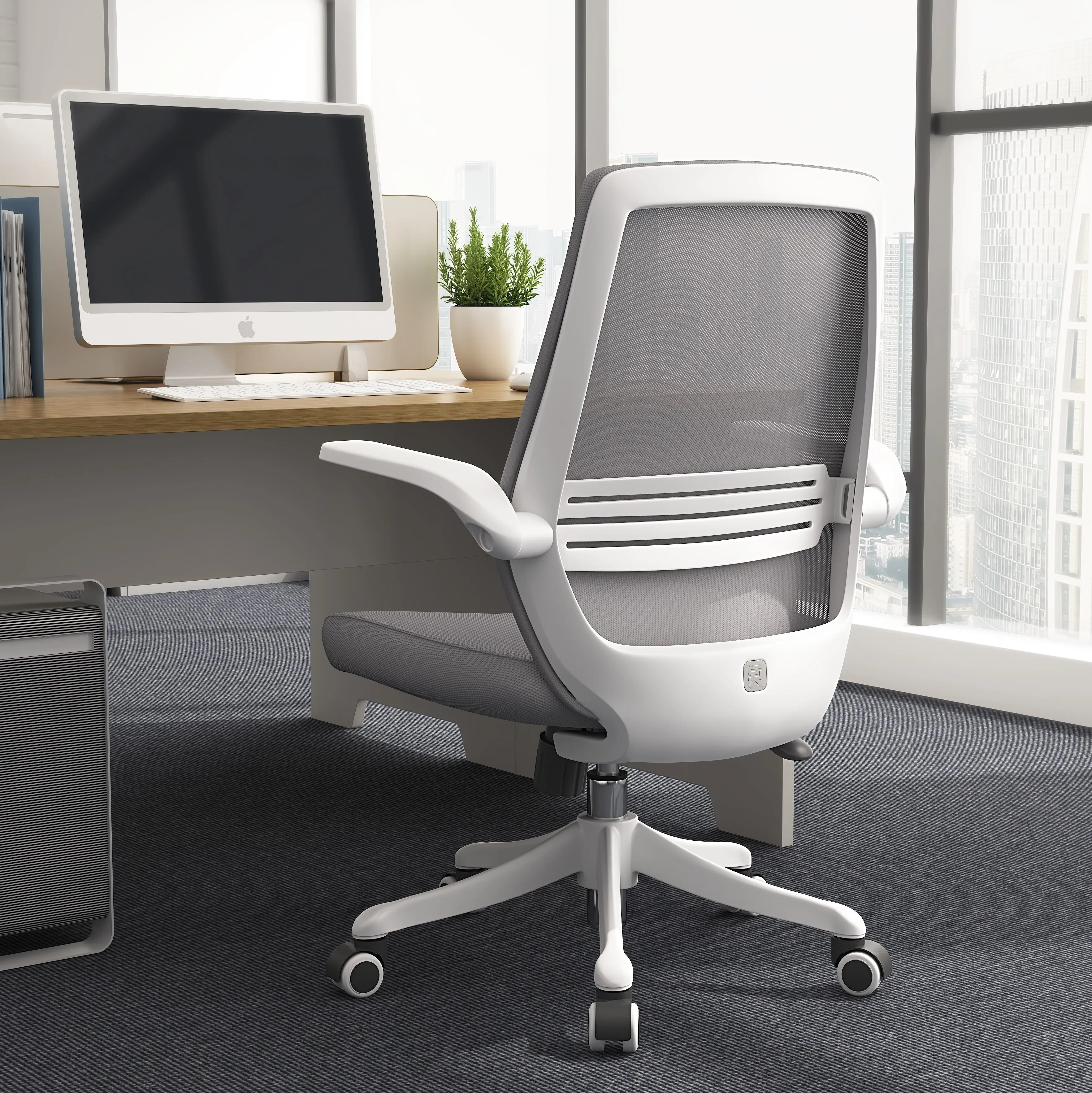 Sihoo M76 Hot Sale Wholesale Factory Height Adjustable Training Office Swivel Ergonomic Computer Staff Mesh Fabric Chair