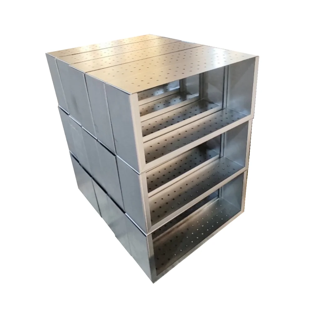 OEM Custom Precision Stainless Steel Sheet Metal Fabrication Small Metal Chassis Case Enclosure Metal Parts